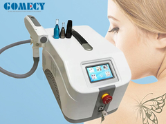 Gomecy 1064nm 532nm 1320nm Q-Switch ND Yag Lazer Dövme Silme Makinesi Karbon Peeling ile